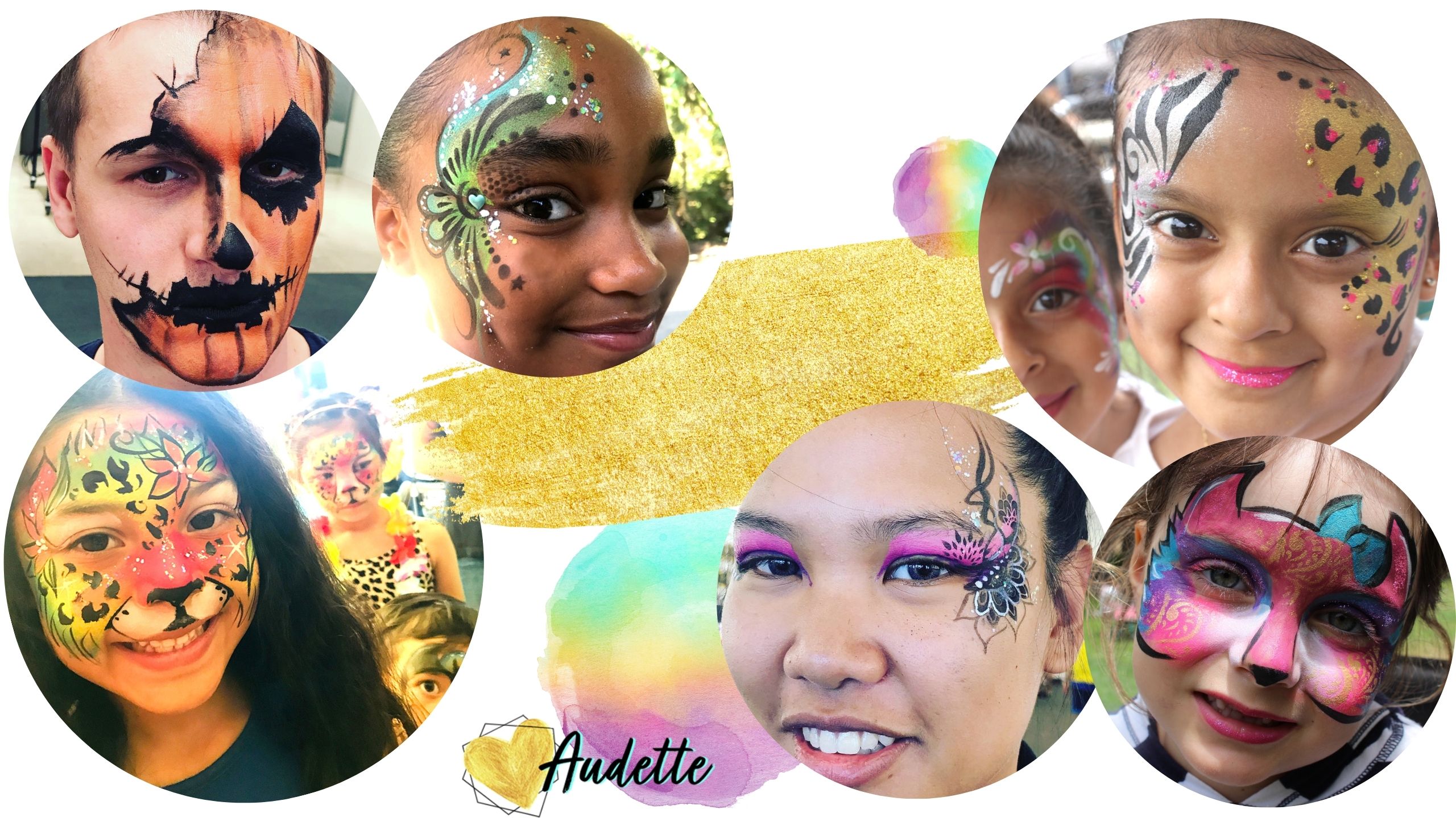 Face Paint by Audette Sophia in Sonoma County, California