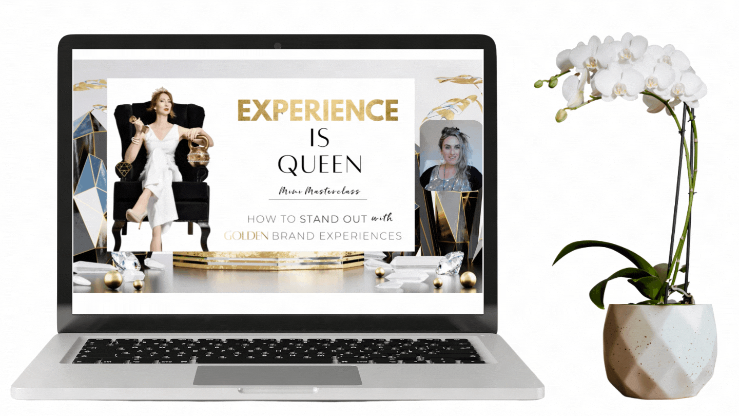Experience is Queen free masterclass video training  with Audette